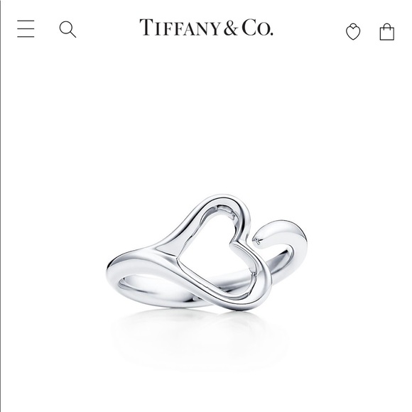 Tiffany & Co. Jewelry - Tiffany & Co Elsa Peretti heart ring